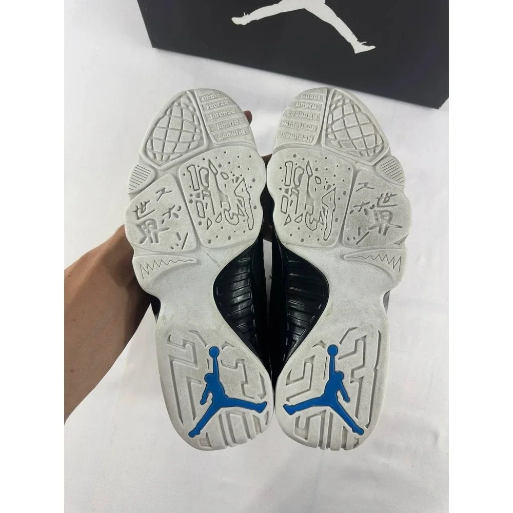 Nike Jordan 9 Retro Photo Blue Black White 2012 Shoes 302370-007 Men's Size 11